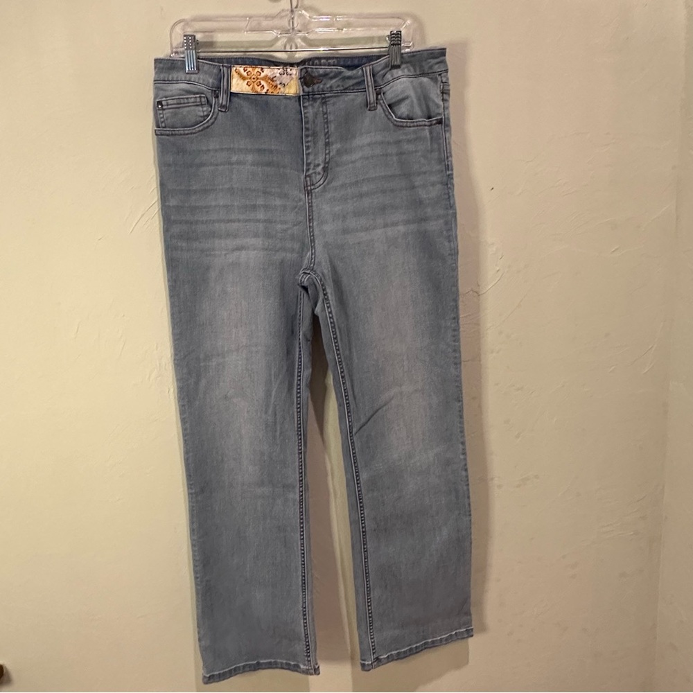 Good Hart by Matilda Jane Windsor Straight Crop Jeans Size 14